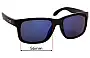 Sunglass Fix Replacement Lenses for Tonic Mo - 56mm Wide 