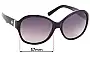 Sunglass Fix Replacement Lenses for Tory Burch TY9029 - 57mm Wide 