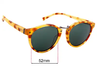 Von Zipper Stax Replacement Lenses 52mm wide 