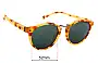 Sunglass Fix Replacement Lenses for Von Zipper Stax - 52mm Wide 