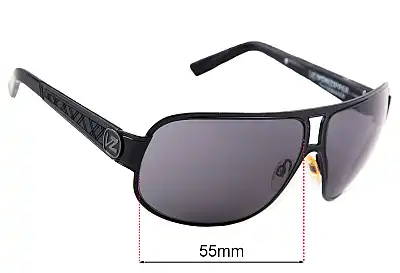 Von Zipper Tastemaker Replacement Lenses 68mm wide 