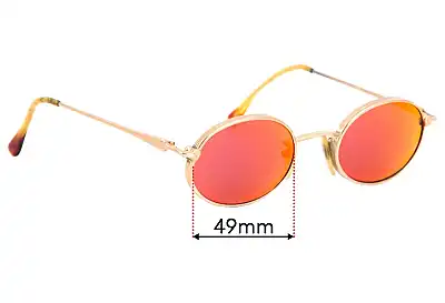 Vuarnet Pouilloux 019 Lentes de Repuesto 47mm wide 