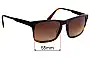 Sunglass Fix Replacement Lenses for Vuarnet District VL1619 - 55mm Wide 