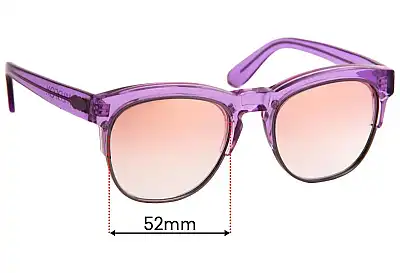 Wildfox Club Fox Replacement Lenses 55mm wide 