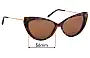 Sunglass Fix Replacement Lenses for Yves Saint Laurent YSL6346/S - 56mm Wide 