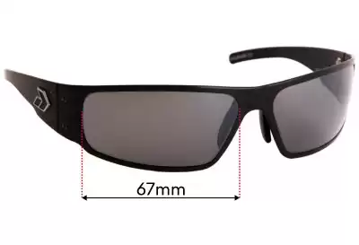 Gatorz Magnum 2.0 Replacement Lenses 67mm wide 