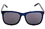 Saint Laurent SL 116/k Replacement Sunglass Lenses - 58mm wide Front View 