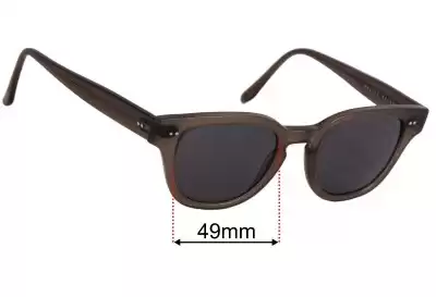 Bailey Nelson  Esquire Replacement Lenses 49mm wide 