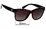 Sunglass Fix Lentes de Repuesto para Chanel 5380 - 56mm Wide 