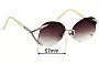 Sunglass Fix Replacement Lenses for Christian Dior 2289 - 57mm Wide 