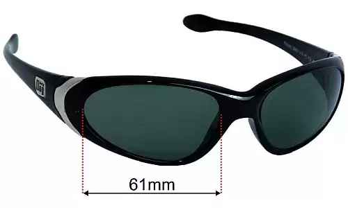 Dirty Dog Rooster Lentes de Repuesto 61mm wide 