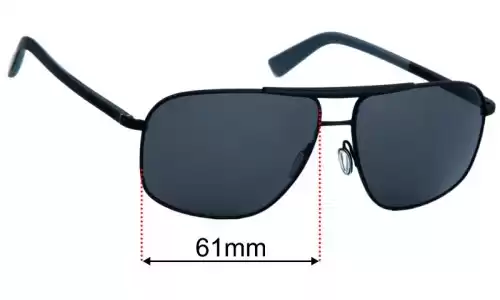 Dolce & Gabbana DG2154 Replacement Lenses 61mm wide 
