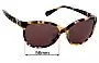 Sunglass Fix Ersatzgläser für Dolce & Gabbana DG4258F (Low Bridge Fit) - 56mm Wide 