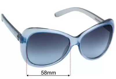 Electric Magenta Replacement Lenses 58mm wide 