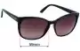 Sunglass Fix Replacement Lenses for Electric Rosette - 59mm Wide 