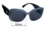 Sunglass Fix Replacement Lenses for Giorgio Armani AR 8150 - 53mm Wide 