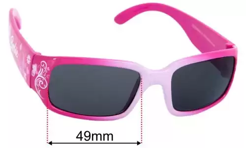 Matel 2008 Lentilles de Remplacement 49mm wide - Side View 
