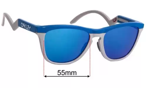 Oakley Frogskins Hybrid OO9289 Replacement Lenses 55mm wide 