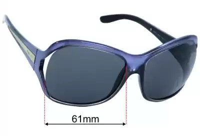 Prada SPR05L & PR05LS Ersatzgläser 61mm wide 