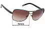 Sunglass Fix Replacement Lenses for Ralph Lauren RA 4057 - 59mm Wide 