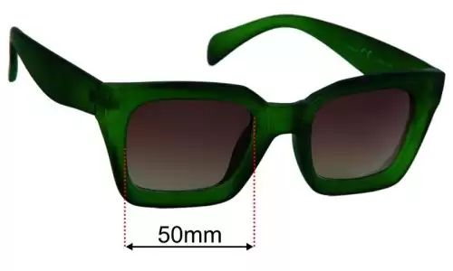 Rayflector VTG789-V3 Replacement Lenses 50mm wide 
