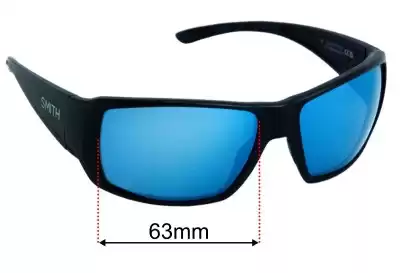 Smith Guides Choice XL Replacement Lenses 63mm wide 