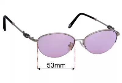 Tiffany & Co TF 1137-D Ersatzgläser 53mm wide 
