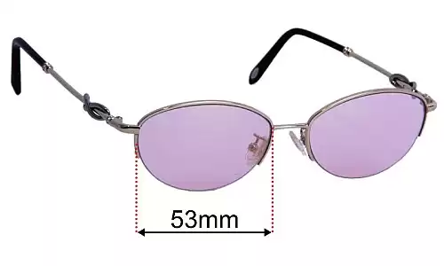 Tiffany & Co TF 1137-D  Ersatzlinsen 53mm wide 