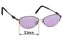 Sunglass Fix Ersatzgläser für Tiffany & Co TF 1137-D - 53mm Wide 