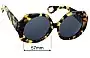 Sunglass Fix Replacement Lenses for Von Zipper Karmic - 57mm Wide 