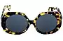 Von Zipper Karmic Replacement Lenses 57mm wide - Front View 