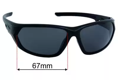 Bolle Komet Ersatzgläser 67mm wide 