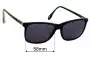 Sunglass Fix Replacement Lenses for Converse Sun Rx 11 - 58mm Wide 