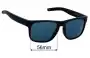 Sunglass Fix Replacement Lenses for Costa Del Mar Spearo - 56mm Wide 