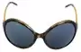 Dolce & Gabbana DG6009-B Replacement Lenses 68mm wide - Front View 