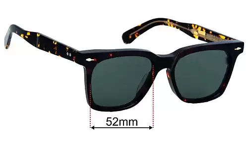 Jacques Marie Mage Herbie Replacement Lenses 52mm wide 
