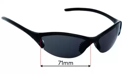 Nike Revive AF Replacement Lenses 71mm wide 