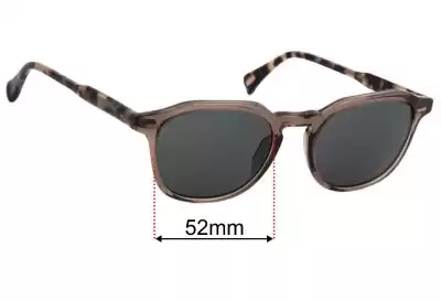 Raen Clyve Replacement Lenses 52mm wide 