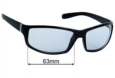 Veza MMS-613743 Lentilles de Remplacement 63mm wide 