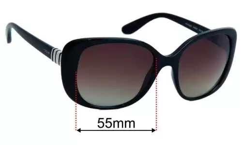 Vogue VO5155-S Replacement Lenses 55mm wide 