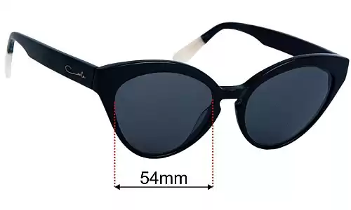 Carla Zampatti Sun Rx 07 Replacement Lenses 54mm wide 