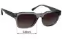 Sunglass Fix Lentes de Repuesto para Emporio Armani EA4175 - 55mm Wide 