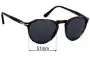 Sunglass Fix Lentes de Repuesto para Persol 3286-S - 51mm Wide 