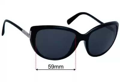 Prada SPR07O Ersatzgläser 59mm wide 