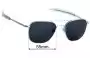 Sunglass Fix Replacement Lenses for Randolph Engineering RE 5 1/2 - 55mm Wide 