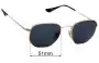 Sunglass Fix Replacement Lenses for Ray-Ban RB6448 Hexagonal Optics - 51mm Wide 