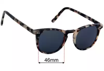 RFLKT Ona Replacement Lenses 46mm wide 