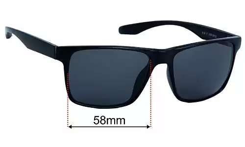 Sport Optic 275 Replacement Lenses 58mm wide 