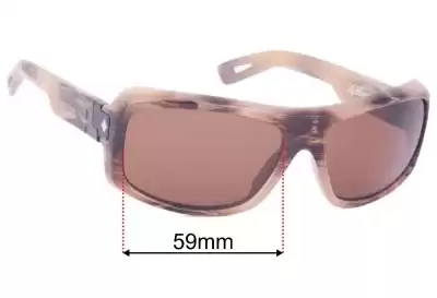 Spy Optic Le Baron Replacement Lenses 59mm wide 