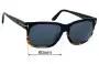 Sunglass Fix Replacement Lenses for Tom Ford Barbara TF376-F - 60mm Wide 